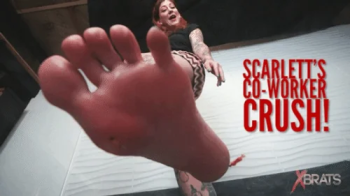 Bratty Foot Girls - Scarlett - Co-worker CRUSH! - HD 1080p MP4.webp