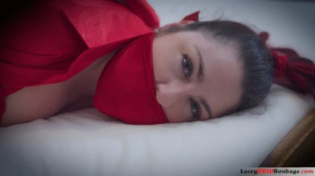 Lacey - Surprise for Boyfriend HD ( Rope Bondage , Blindfold , BBW Bondage , Tape Gagged , Hogtied , OTM Gag , Wrap Gag.webp