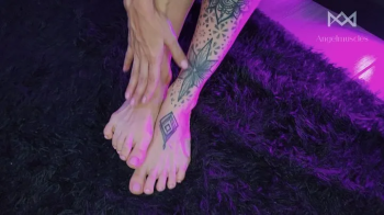 Poolside Prep- Creamy Feet & Veiny Muscles.webp