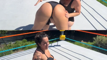 female wrestling turns into hard spanking.webp