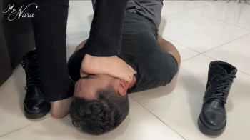 Nara boot stomps Hex's face until he learns his lesson (1080 EN-sub) - Foot Domination - Boot Domination - Shoe & Boot W.webp