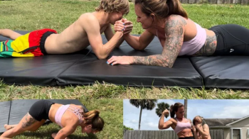 Two Arms Against One With Punishment Round- Taperedphysique vs Frank Fun Size.webp