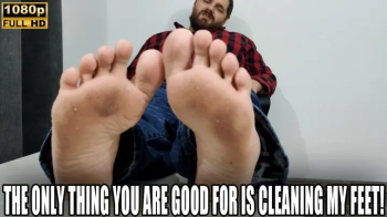 The Only Thing You Are Good For Is Cleaning My Feet - Full HD 1080p - KingMarti.webp