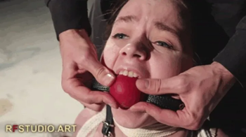 Arina - Long Tight Bondage and Gag Session in Lingerie Before the Mirror (FULL HD MP4).webp