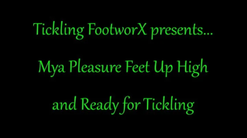 Mya Pleasure Feet Up High and Ready for Tickling.webp