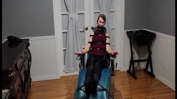 Tattooed Totty Catherine Sterling Strapped Down for Inspection by Ink Fan Nyxon! Pantyhose Ripping, BDSM Tickling! Tatto.webp