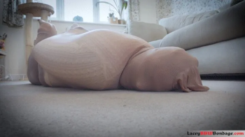 Lacey - Pantyhose Encased 4K ( Tape Bondage ,Duct Tape Wrap Gagged , BBW Bondage , Pantyhose Encased , Pantyhose Hooded.webp