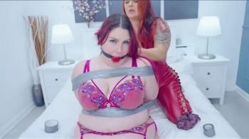 Purple Lingerie Bondage Play - Domme Rara's Kinky Control Over Lacey H265 MP4 4K ( BDSM, BBW Bondage, Domination, Submis.webp