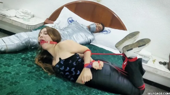 Femdom Revenge- Cheating Boyfriend Mummified, Girlfriend Hogtied (wmv).webp