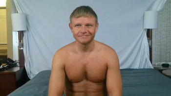Straight Beefy Blonde Hunk Alex Tickled!.webp