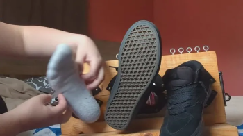 Jay's One Shoe On Foot Tickle.webp