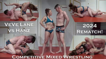 VeVe vs Hanz- Rematch 2024! Competitive Mixed Wrestling (June 2024).webp