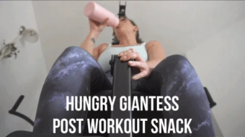 A Post Workout Snack For a Hungry Giantess.webp