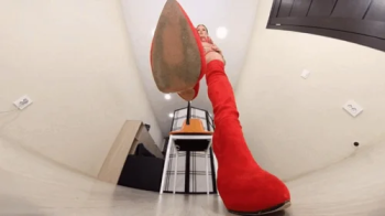Housewife Evangeline gives a Pantyhose Footjob 11.webp
