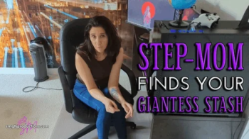 Step-Mom Finds Your Giantess Stash.webp