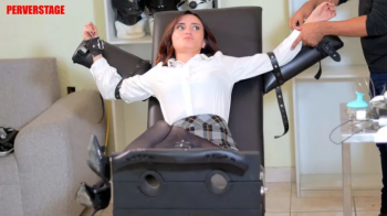 Tickling Melissa's feet with stockings (Custom).webp