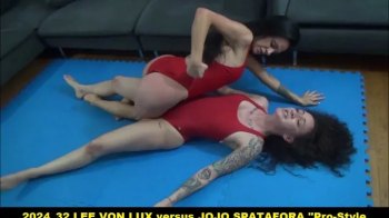 2024_32 LEE VON LUX versus JOJO SPATAFORA “Pro-Style Catfight” (SD version WMV).webp