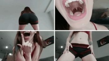 Exercising Giantess Needs Protein WMV.webp