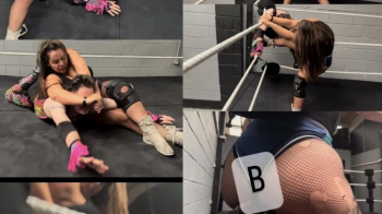 mixed wrestling, stinkfaces, head scissors and ball busting.webp