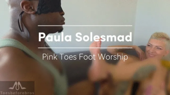 Paula Solesmad Pink Toes Foot Worship.webp