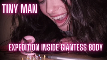 Tiny Man Expedition Inside Giantess Body.webp
