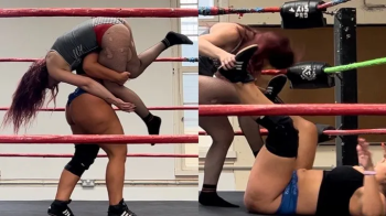 Nadia sapphire vs Luna, low blows and atomic drops.webp