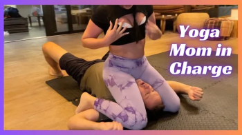 Yoga Mom Disciplines Single Man - Competitive Scissorhold Wrestling.webp
