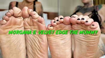 Morgana and Velvet Edge the Mummy.webp