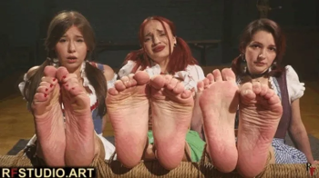 Octoberfest Bastinado Party - Patty, Tilda, and Elaria (FULL HD MP4).webp