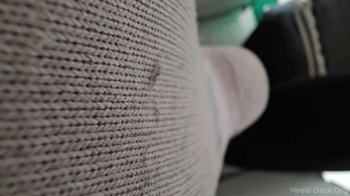 Unaware Giantess Working on Laptop in Socks Pt 2.webp