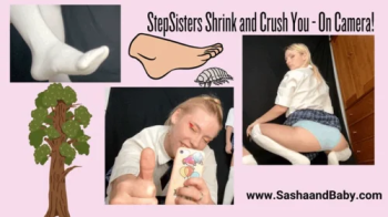 Shrinking and Stepping On Our StepBrother - Giantess Porn.webp