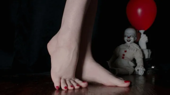 M - Sexy Feet with IT Red Toenails Barefoot.webp