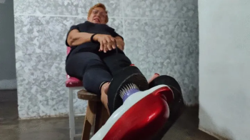 Lots of tickling at the feet of the goddess Angelin (1).webp