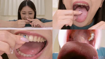 Mio Nozaki - Giantess ASMR - Giant cute girl makes dwarf ejaculate repeatedly in her mouth and swallow him whole gia-173.webp