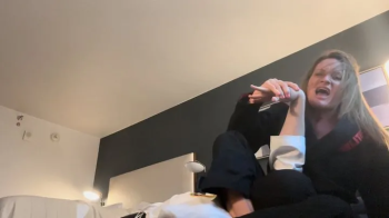 Kicking His Ass in My Gi While I Tell Him What I'll Do Next.webp
