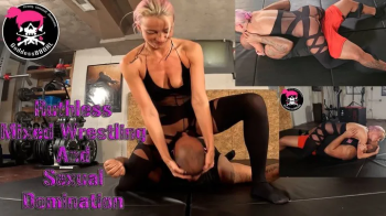 TNT - Hold You Down, And Fuck You Till You Love me - Dominant Mixed Wrestling Femdom.webp