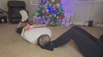 Hogtied Husband Under The Tree.webp