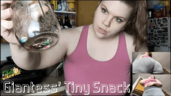 Giantess' Tiny Snack.webp