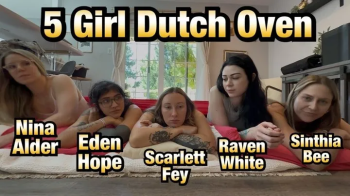 5 Girl Dutch Oven! - Scarlett Fey - Sinthia Bee - Raven White - Nina Alder - Eden Hope.webp
