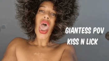 Pov kiss n lick Giantess.webp