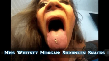 Giantess Whitney Morgan- Shrunken Snacks - mp4.webp