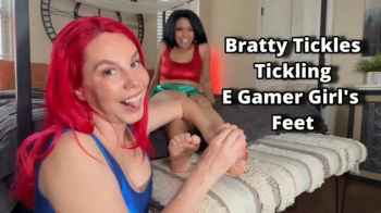 Bratty Tickles Tickling E Gamer Girl's Feet - Long Fingernails Do Sole Tickling, Toe Tickling, Heel Tickling On Ticklish.webp