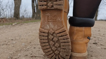 Giantess in Timberland PRO Boots Crushing Pebbles & Rocks Pt 2.webp