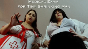 Medical Exam for Tiny Shrinking Man WMV - A Doctor and Nurse Experiment as you Shrink when Horny featuring Sydney Scream.webp