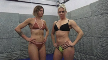 Viper vs Samantha female competitive wrestling.webp
