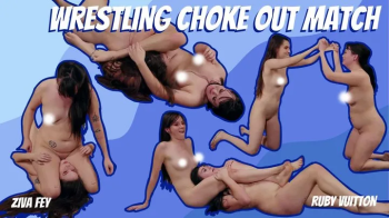 4K Ziva Fey - Wrestling Choke Out Match With Ruby Vuitton.webp