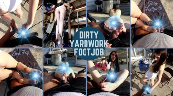4K Ziva Fey - Dirty Yardwork Footjob.webp