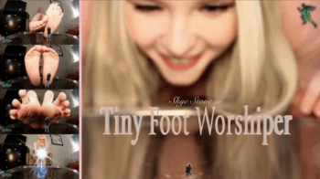 Tiny Foot Worshiper featuring Skye Stone.webp