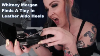 Whitney Morgan Finds A Tiny In Her Leather Aldo Heels - mp4.webp