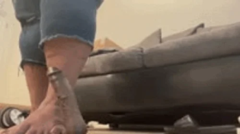 Big FATTY Dominates your cock with her feet.webp